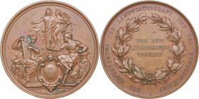 Estonia - Livonia medal Livonian Association for the Promotion of Agriculture and Industry ca 1860/70
32.41 g. 43mm. AU/AU Zur Beförderung der Landwi...