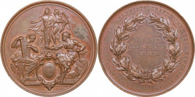 Estonia - Livonia medal Livonian Association for the Promotion of Agriculture and Industry ca 1860/70
33.49 g. 43mm. UNC/UNC Zur Beförderung der Land...