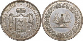 Estonia medal Estonian Agricultural Society ca 1900
24.11 g. 39mm. UNC/UNC Mint luster. EHSTLANDISCHER LANDWIRTSCHAFTLICHER VEREIN.