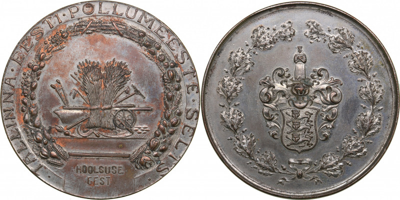 Estonia medal Tallinn Estonian Agricultural Society 1920
76.22 g. 54mm. UNC/UNC...