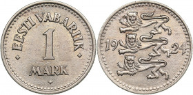 Estonia 1 mark 1924
2.61 g. AU/UNC Mint luster. KM# 1a