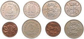 Estonia lot of coins (4)
XF-UNC
