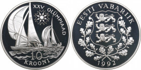 Estonia 10 krooni 1992 - Olympics
28.29 g. PROOF