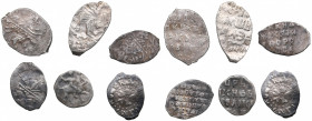 Russia silver Wire coins (6)
6