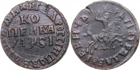 Russia Kopeck 1716 МД
7.69 g. AU/AU Bitkin# 3358 R. Rare! Peter I 1699-1725)