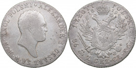 Russia - Polad 1 zlot 1819 IB
4.56 g. VF-/VF Traces of mint luster. Bitkin# 843. Alexander I (1801-1825)