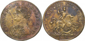 Russia Rechenpfennig - Alexander I
2.09 g. AU/AU Nuremberg, master Johann Jacob Lauer (1789-1855), Ernst Ludwig Sigmund Lauer (1762–1833). Rudenko C5...