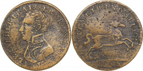Russia Rechenpfennig - Alexander I
3.41 g. VF/F Nuremberg, master Johann Jacob Lauer (1789-1855). Rudenko C5.53 R1