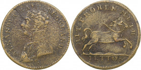 Russia Rechenpfennig - Alexander I
1.89 g. F/VF Nuremberg, master Johann Jacob Lauer (1789-1855). Rudenko C5.55 R1
