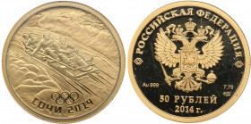 Russia 50 roubles 2014 - Olympics
7.83 g. PROOF