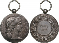 France medal Aout 1897
10.93 g. 27mm. AU/AU