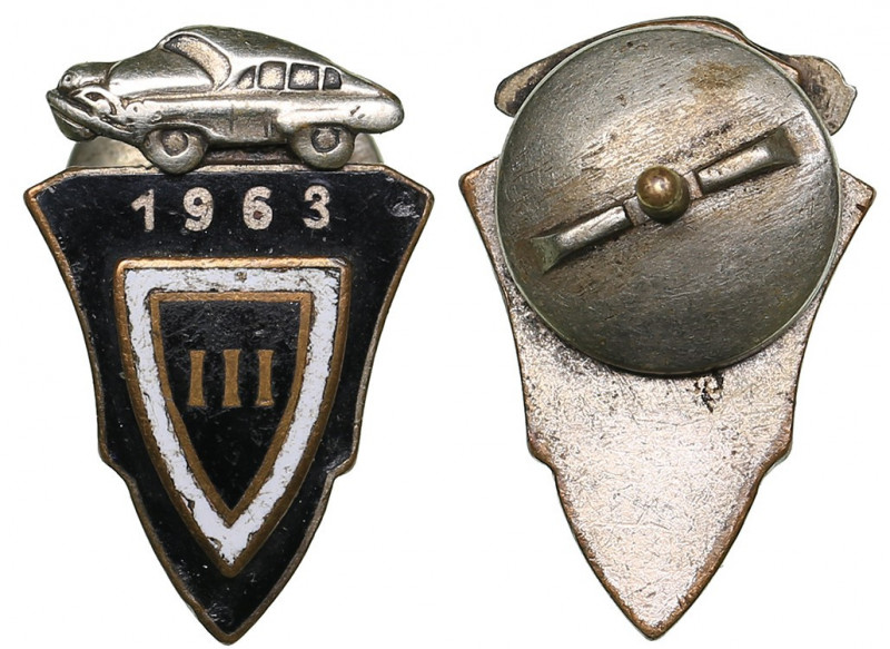 Russia - USSR badge Driving School III 1963
4.99 g. 24x16mm.