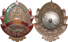 Russia - USSR badge ESSR Village Commissioner
17.24 g. 36x44mm. Rare!