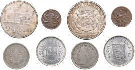 Estonia, USA, Finland coins (4)
(4)
