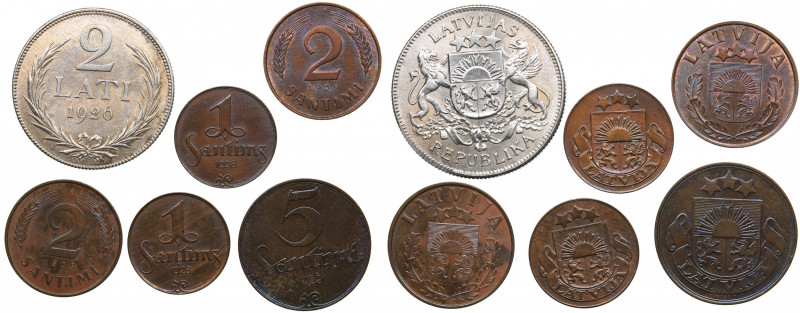 Latvian coins (6)
(6)