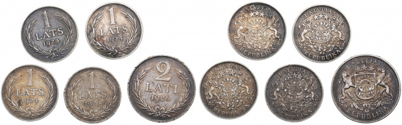 Latvian coins (5)
VF-XF