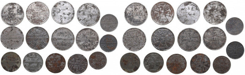 Germany - Russia (OST), Finland coins (15)
15