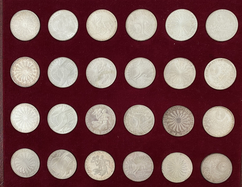 Germany 1972 Olympic coins (24)
PROOF