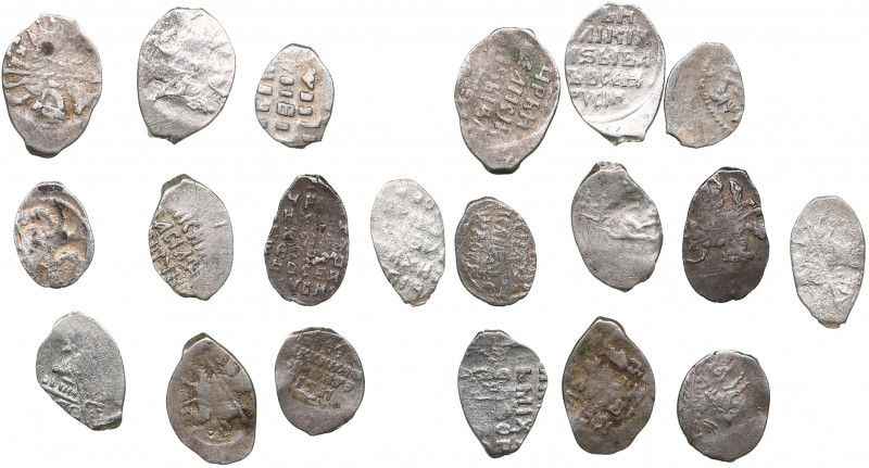 Russia silver Wire coins (10)
10