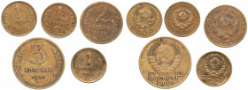 Russia - USSR coins (5)
(5)