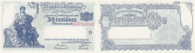Argentina 50 centavos 1935
Pick# 250. UNC