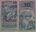 Austria 10 shillings 1927
Pick# 94. F