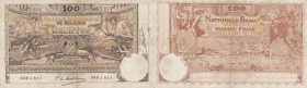 Belgium 100 francs 1914
Pick# 78. F