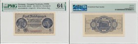 Germany 5 reichsmark 1940-45 - PMG 64 EPQ
Pick# R138b