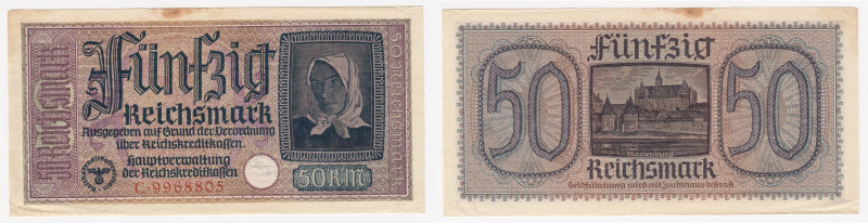 Germany 50 reichsmark 1940-45
AU Pick# R140