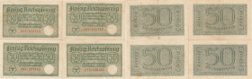 Germany 50 reichspfennig 1940-45 (4)
Pick# R135. VF