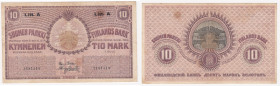 Finland - Russia 10 markkaa 1909
VF