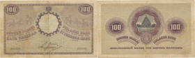 Finland - Russia 100 markkaa 1909 (1918)
Pick # 22. VG