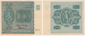 Finland 100 markkaa 1945
UNC Litt. A.