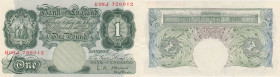 Great Britain 1 pound 1948-49
Pick# 369c. VF