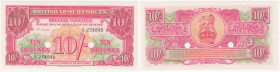 Great Britain - British Armed Forces 10 shillings 1956
Pick# M28. UNC