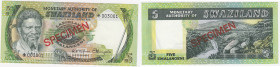 Swaziland 5 emalangeni 1974 - Specimen
UNC