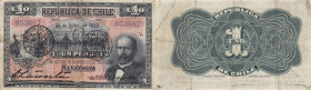 Chile 1 peso 1912
Pick# 15b. F