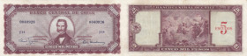 Chile 5 escudos 1960-61
Pick# 130. VF