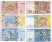 Ukraine paper money 2005-2011 (3)
UNC