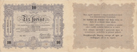 Hungary 10 forint 1848
Pick# S117. VF
