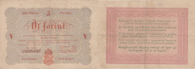 Hungary 5 forint 1848
Pick# S116a. VF