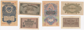 Russia, Germany lot of paper money 1940-1957 (3)
VF-XF