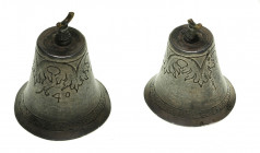 Estonian silver bell - tukuti, 1640
27.86 g. 42x36mm. Church silver. Similar described in book "Kaalu Kirme Kirikuhõbe uusajast tänapäevani, Eesti ki...