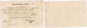 Estonia receipt 1927
VF