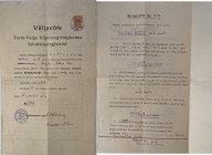Estonian Extract from the Tartu-Valga Mortgage District Land Register 1934
VF