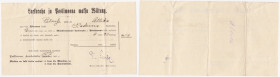 Russia - Estonia - Reval receipt 1905
VF+
