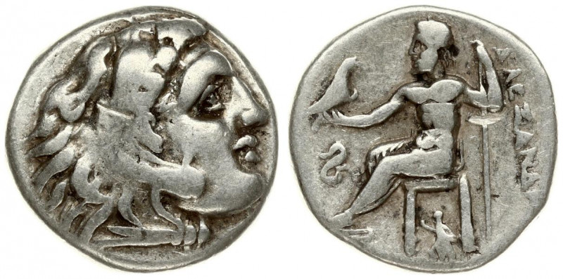 Greece Macedon 1 Drachm Alexander III the Great 336-323BC Lampsakos Mint. Averse...
