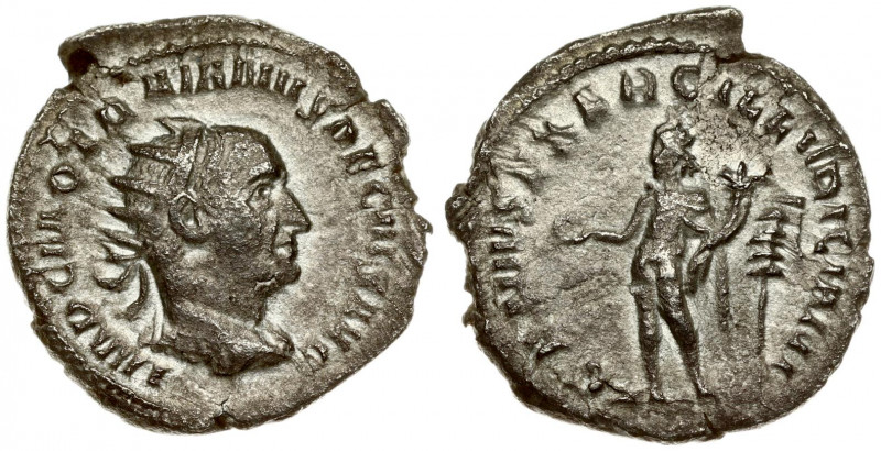 Roman Empire 1 Antoninianus Traianus Decius AD 249-251. Roma. Averse: IMP C M Q ...
