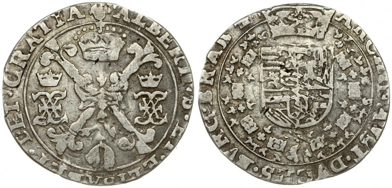 Spanish Netherlands BRABANT 1/4 Patagon (1612-1621) Brussels. Albert & Isabella ...