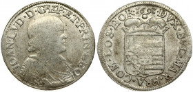 Liege 1 Patagon 1693 John Louis(1688-1694). Averse: Bust of John Louis Eldern right. Averse Legend: IOAN • LVD • D • G • EP • ET • PRIN • LEO. Reverse...